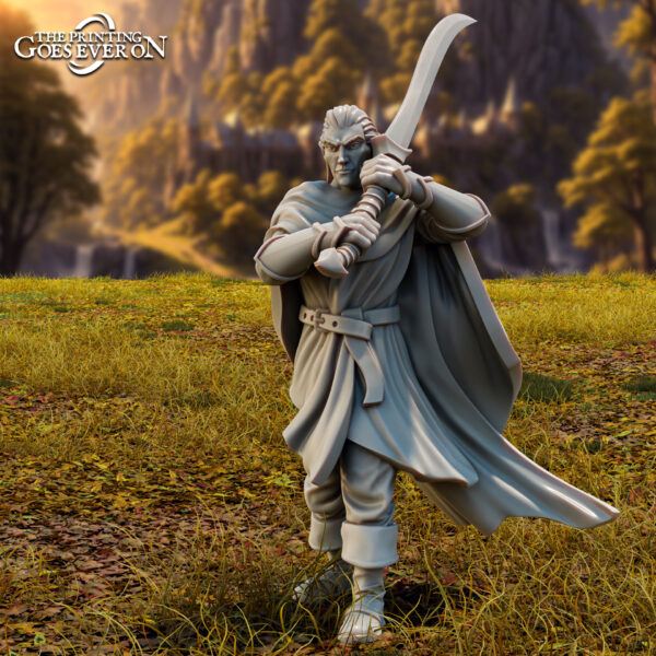 Wood Elf Swordsman B